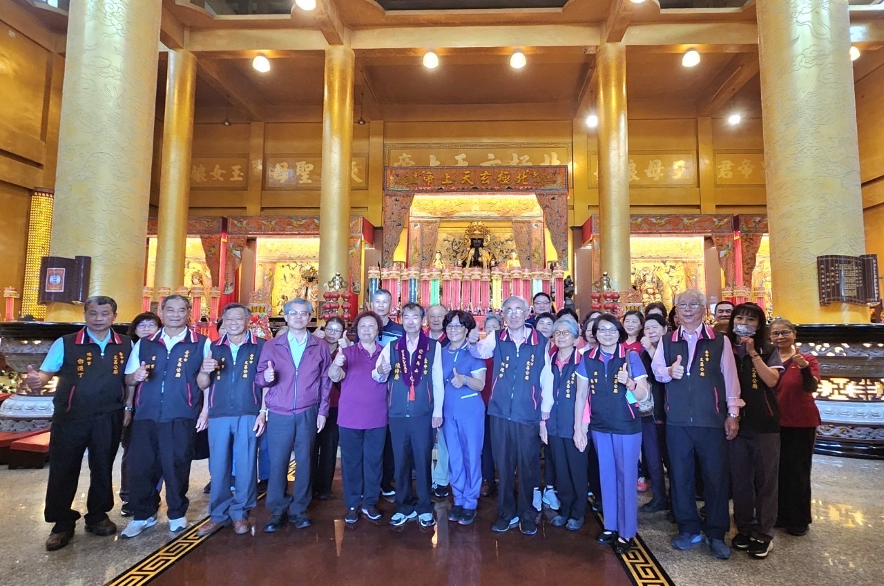 113年赴八里龜馬山紫皇天乙真慶宮祝壽